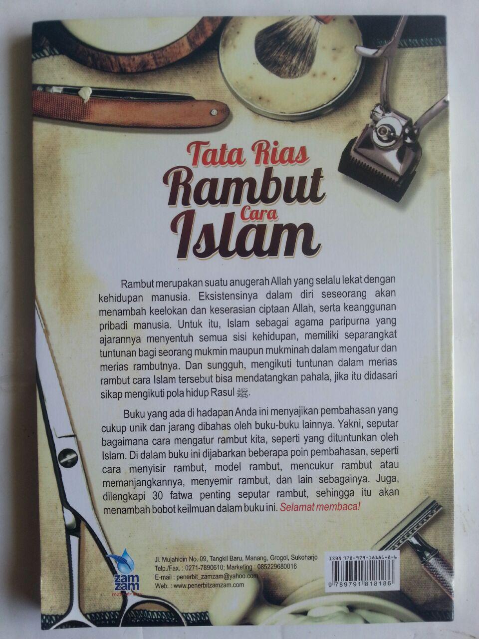 Buku Tata Rias Rambut Cara Islam cover