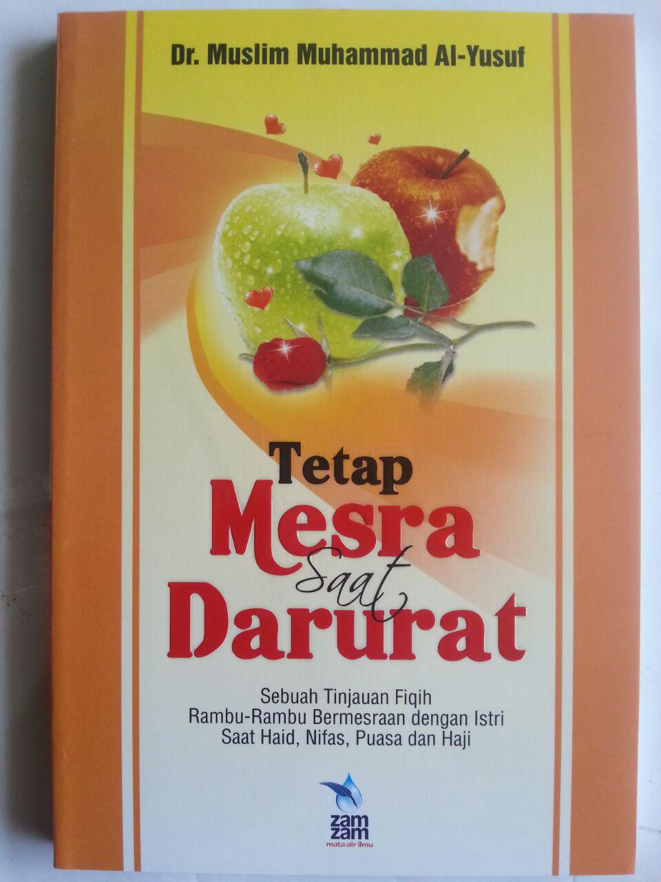 Buku Tetap Mesra Saat Darurat Tinjauan Fiqih Bermesraan Saat Haid Nifas cover 2