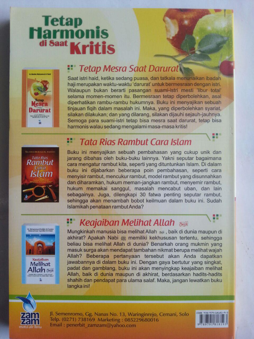 Buku Tetap Mesra Saat Darurat Tinjauan Fiqih Bermesraan Saat Haid Nifas cover