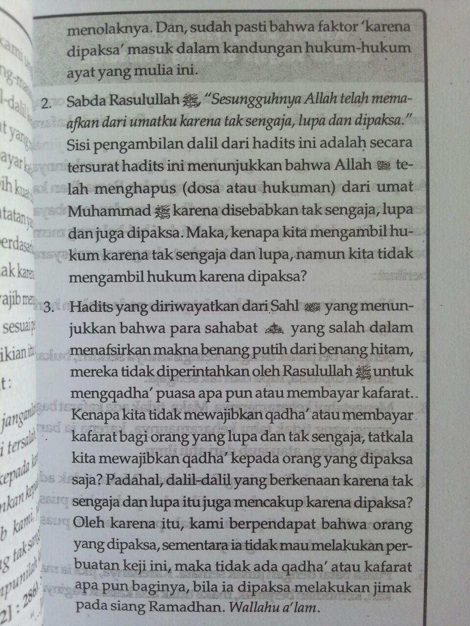 Buku Tetap Mesra Saat Darurat Tinjauan Fiqih Bermesraan Saat Haid Nifas isi 3