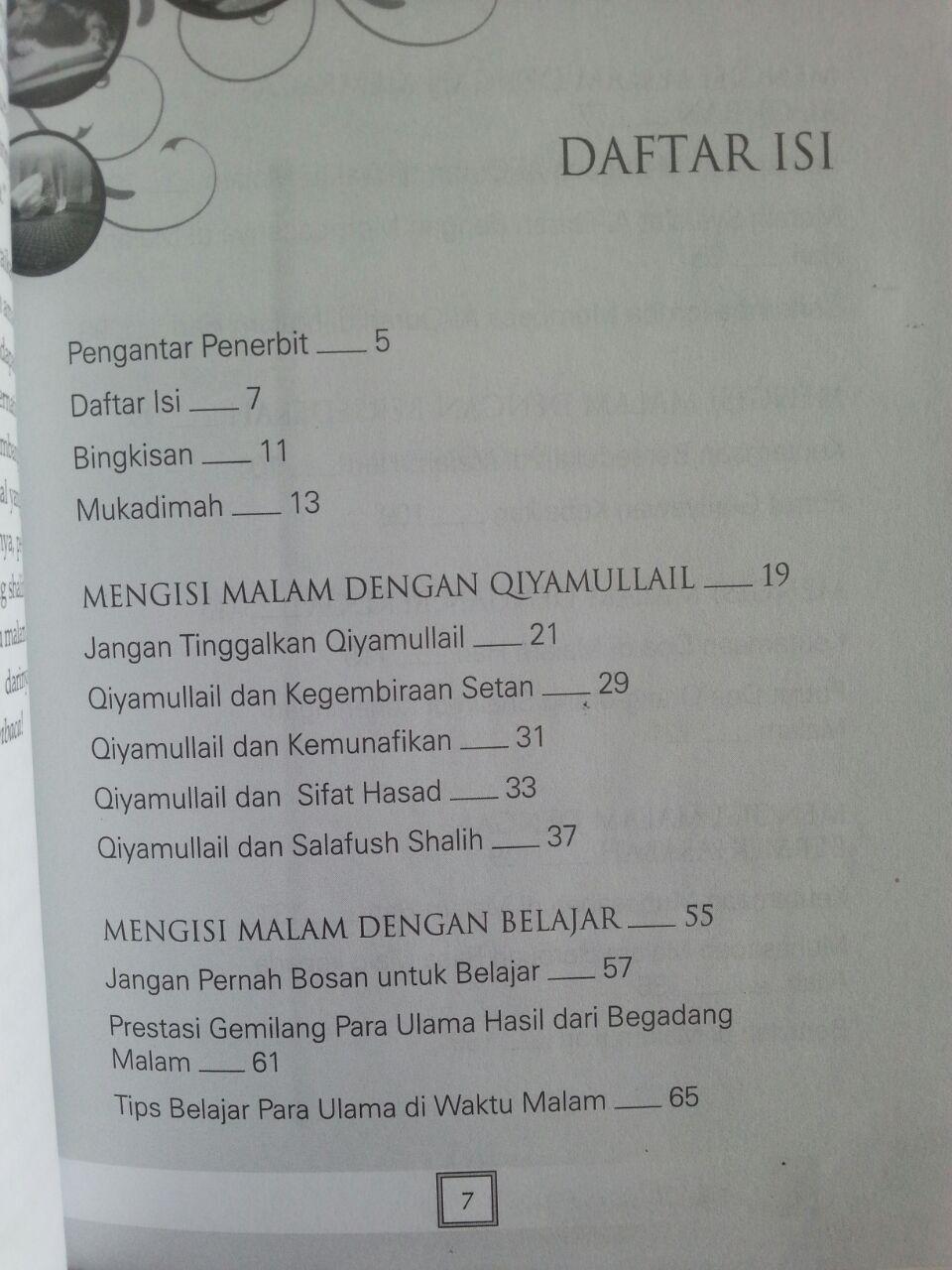 Buku Tips Begadang Syar'I Mendulang Berkah Malam isi 2