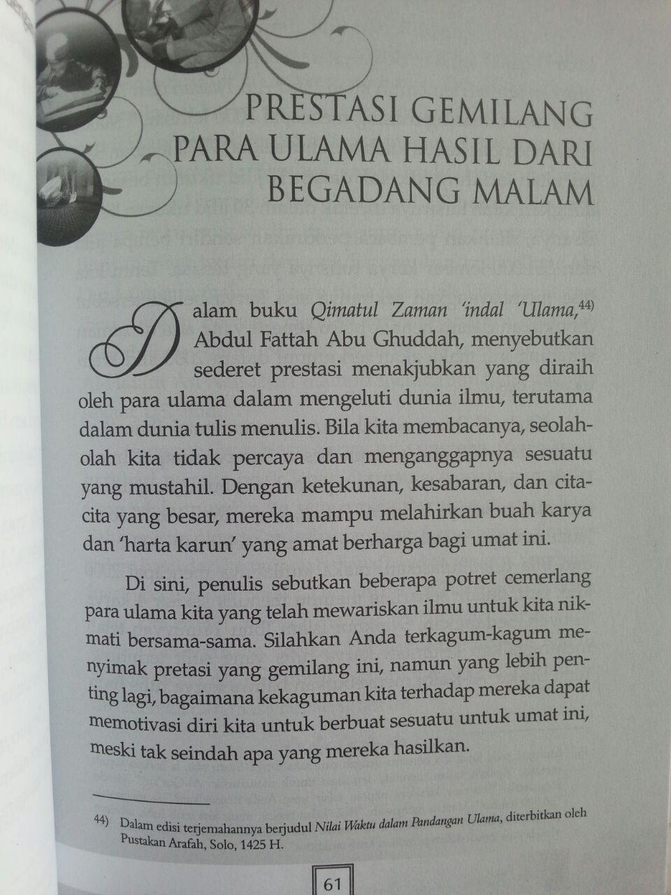 Buku Tips Begadang Syar'I Mendulang Berkah Malam isi 3