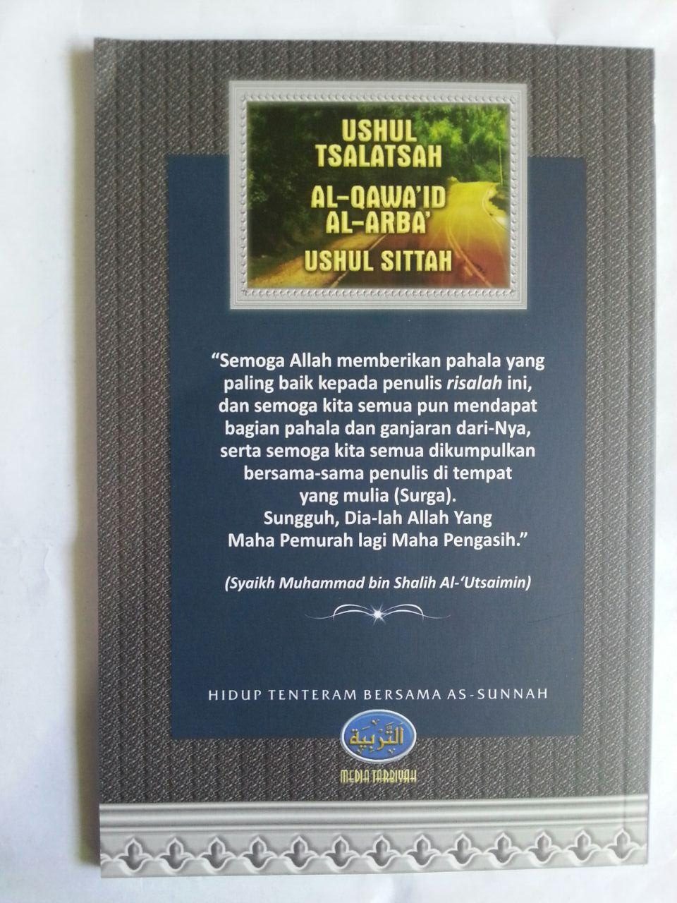 Buku Ushul Tsalatsah Al-Qawa'id Al-Arba' Ushul Sittah cover 2