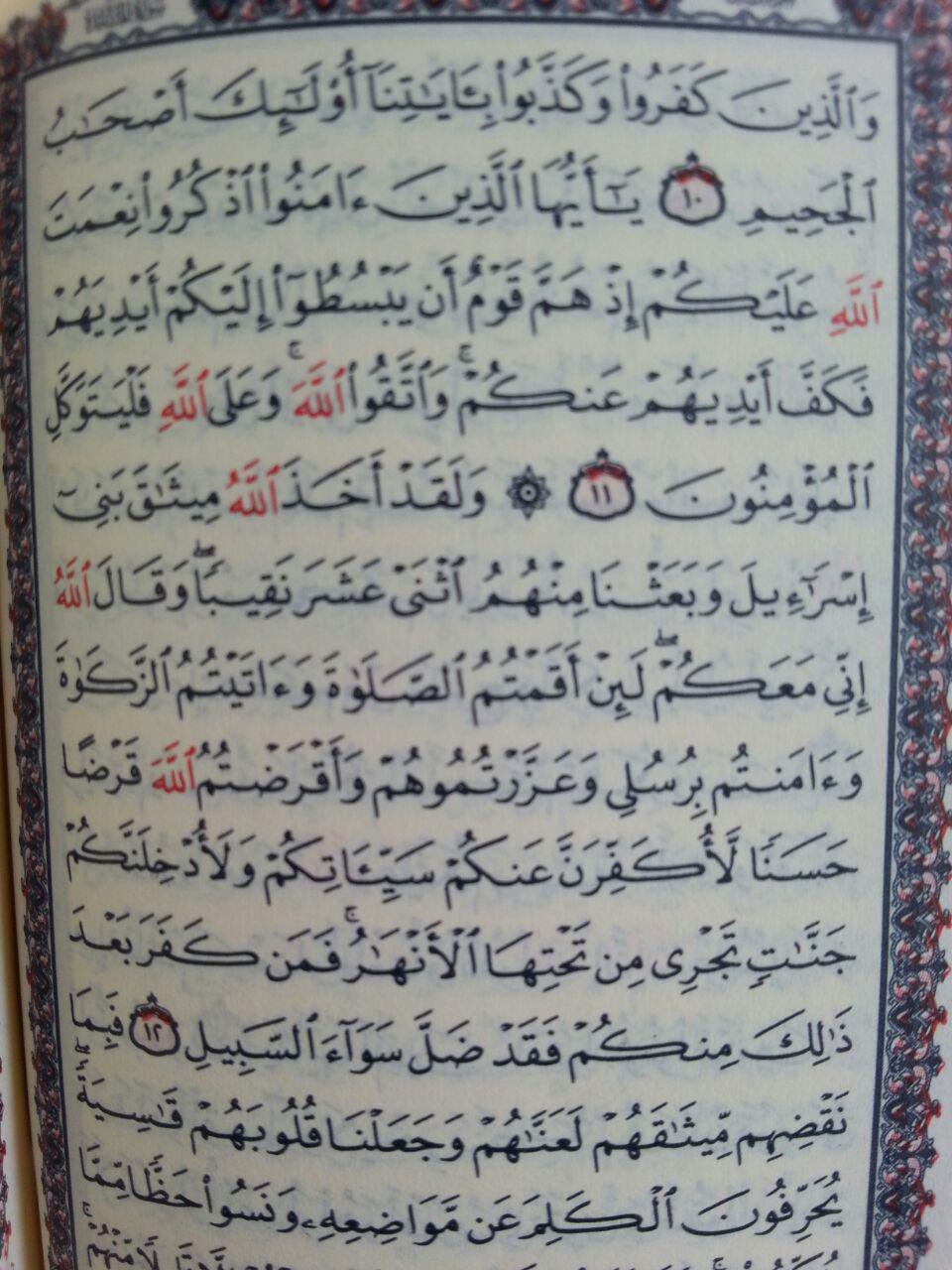 Al-Qur'an Saku Impor Tanpa Terjemah Ukuran 7x10 isi