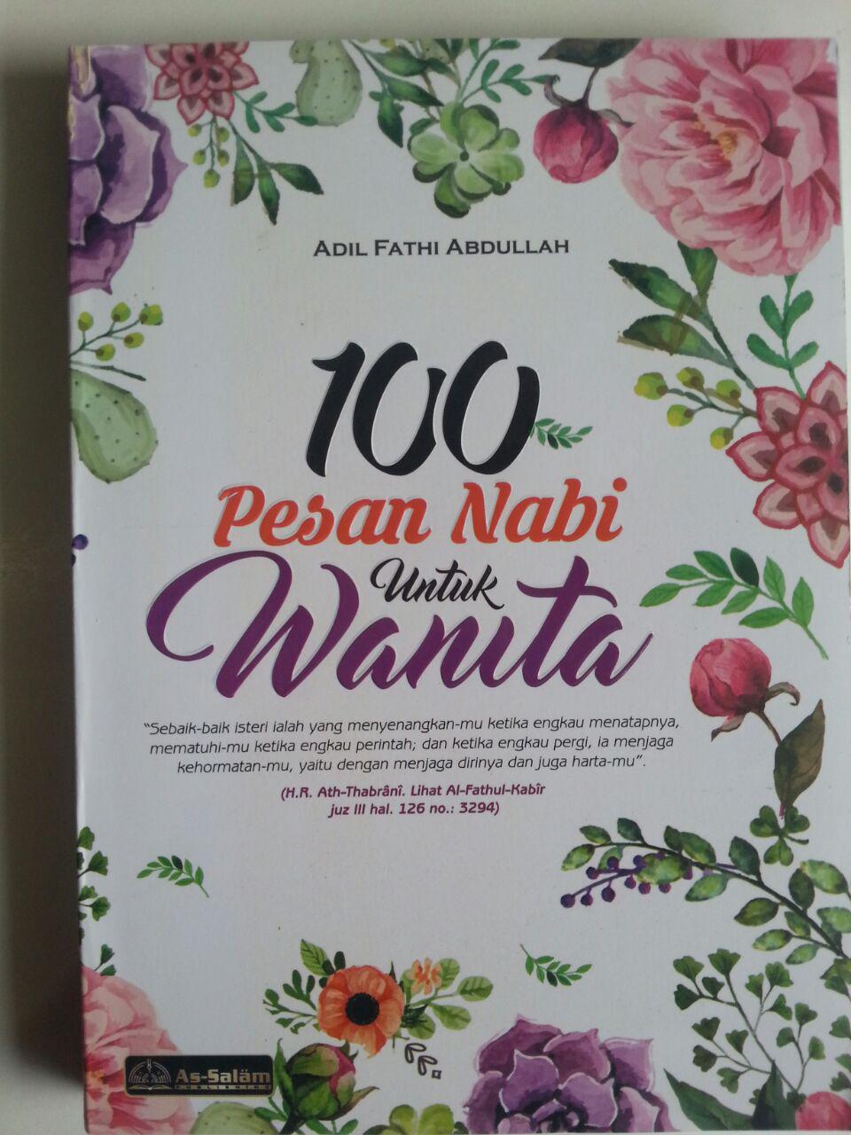 Buku 100 Pesan Nabi Untuk Wanita cover 2