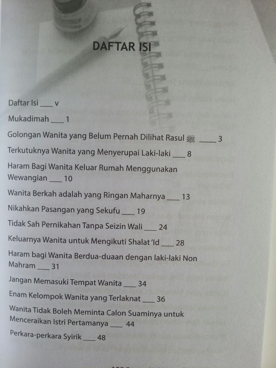 Buku 100 Pesan Nabi Untuk Wanita isi 2