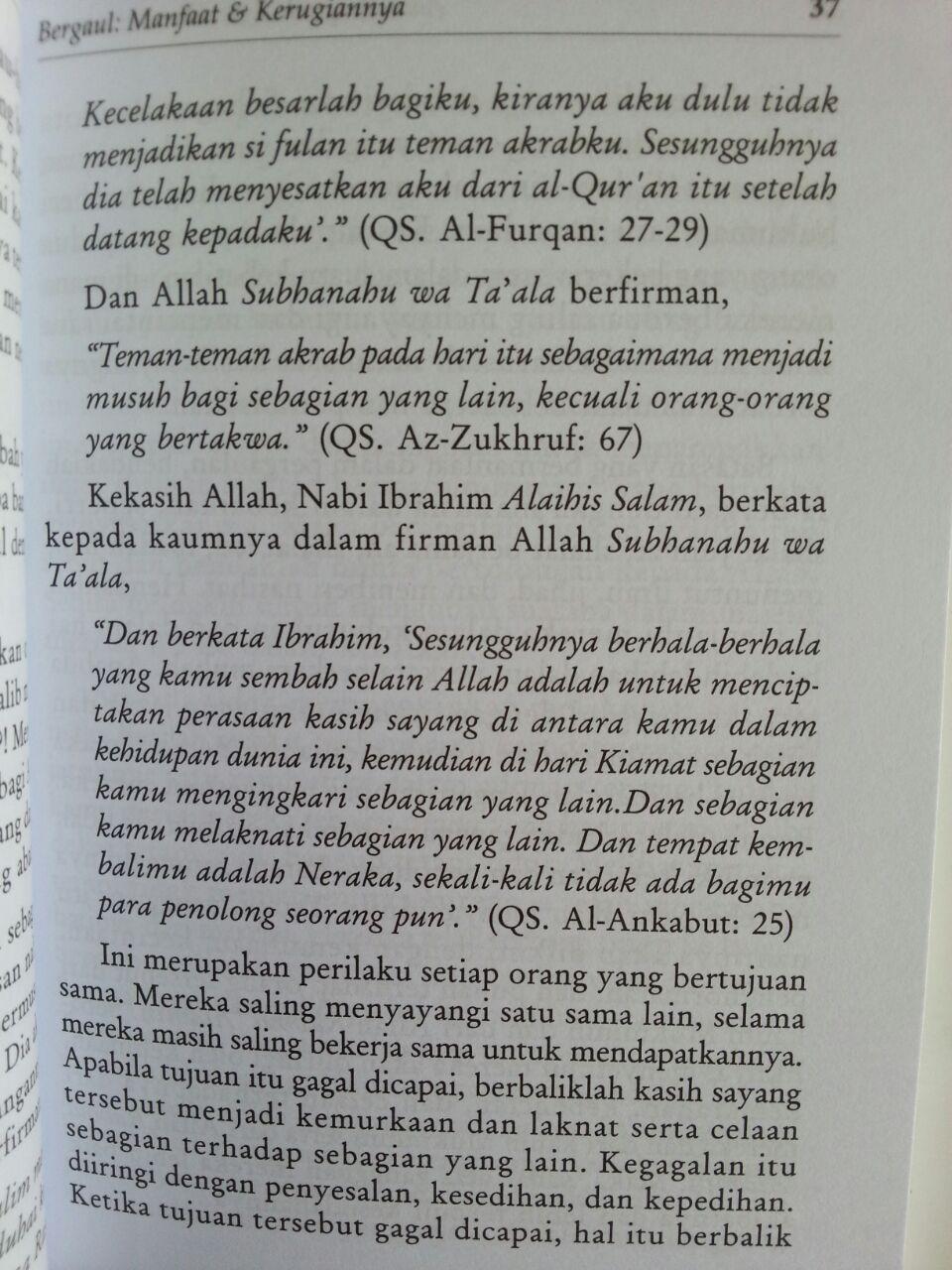 Buku Adab Bergaul Agar Dicintai Allah Kemudian Dicintai Manusia isi 3