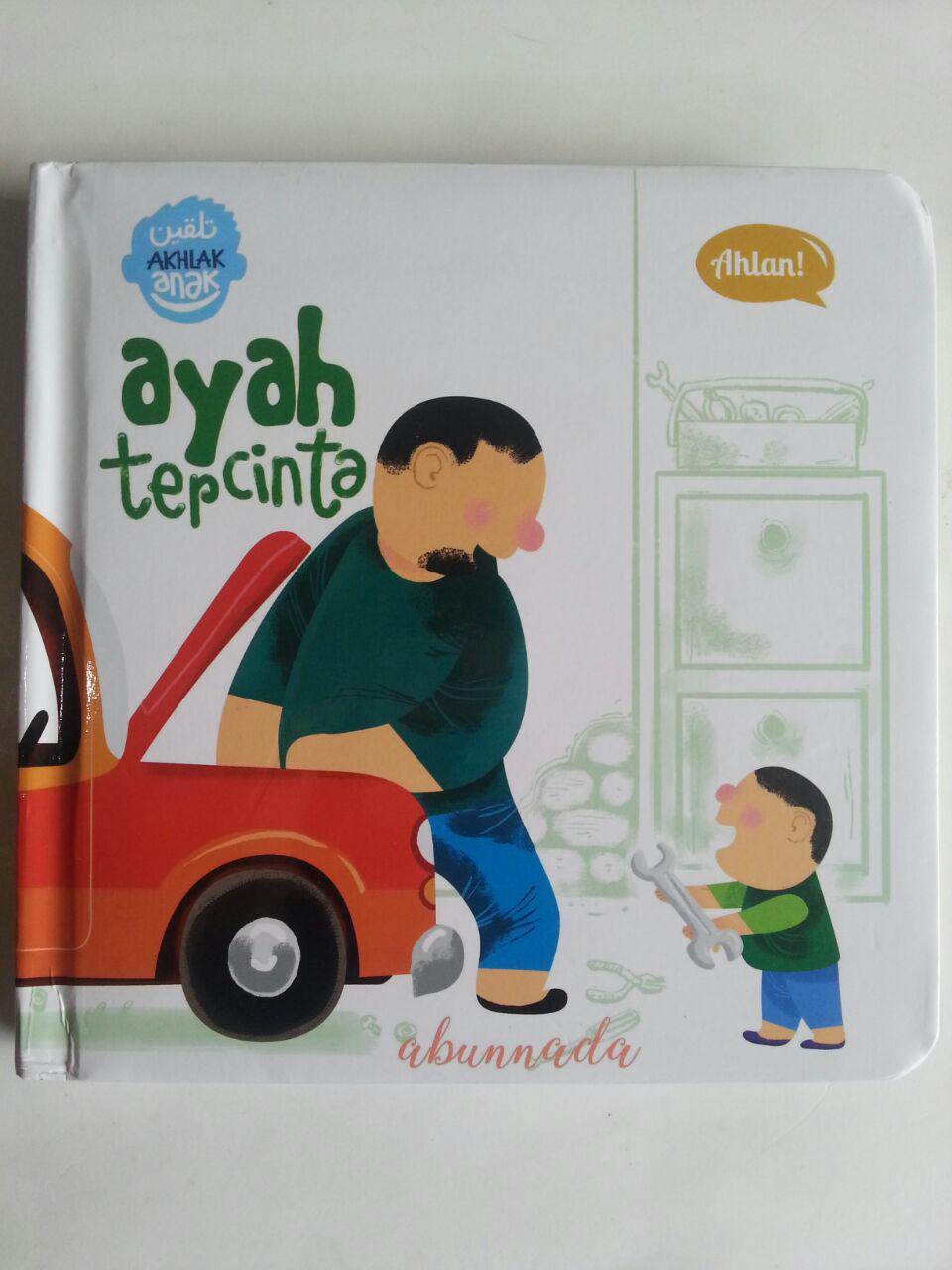 Buku Anak Talqin Akhlak Anak Ayah Tercinta cover 2