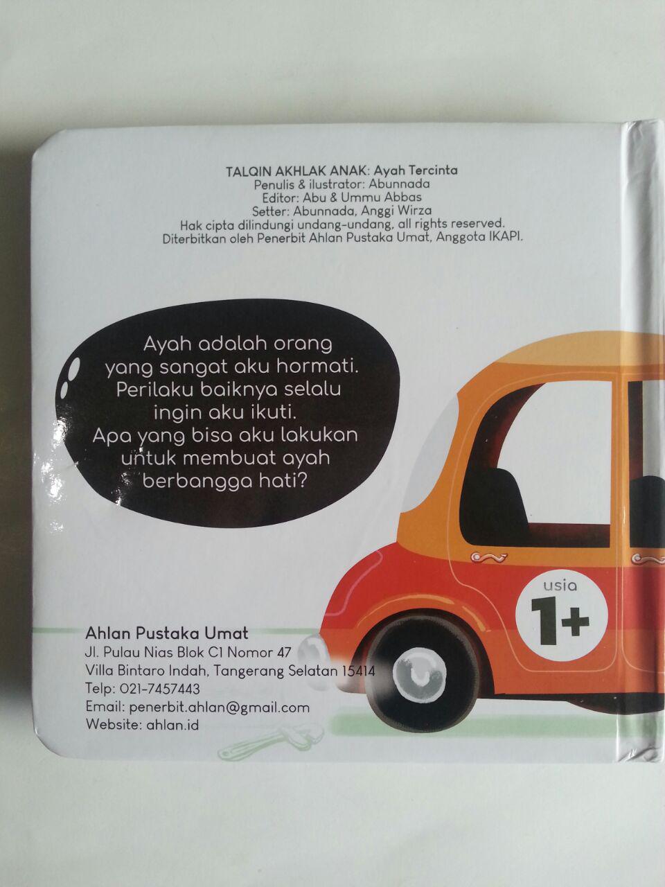 Buku Anak Talqin Akhlak Anak Ayah Tercinta cover