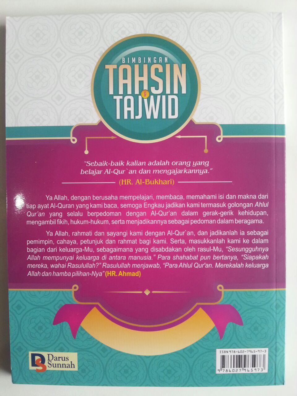 Buku Bimbingan Tahsin Dan Tajwid Utsmani cover