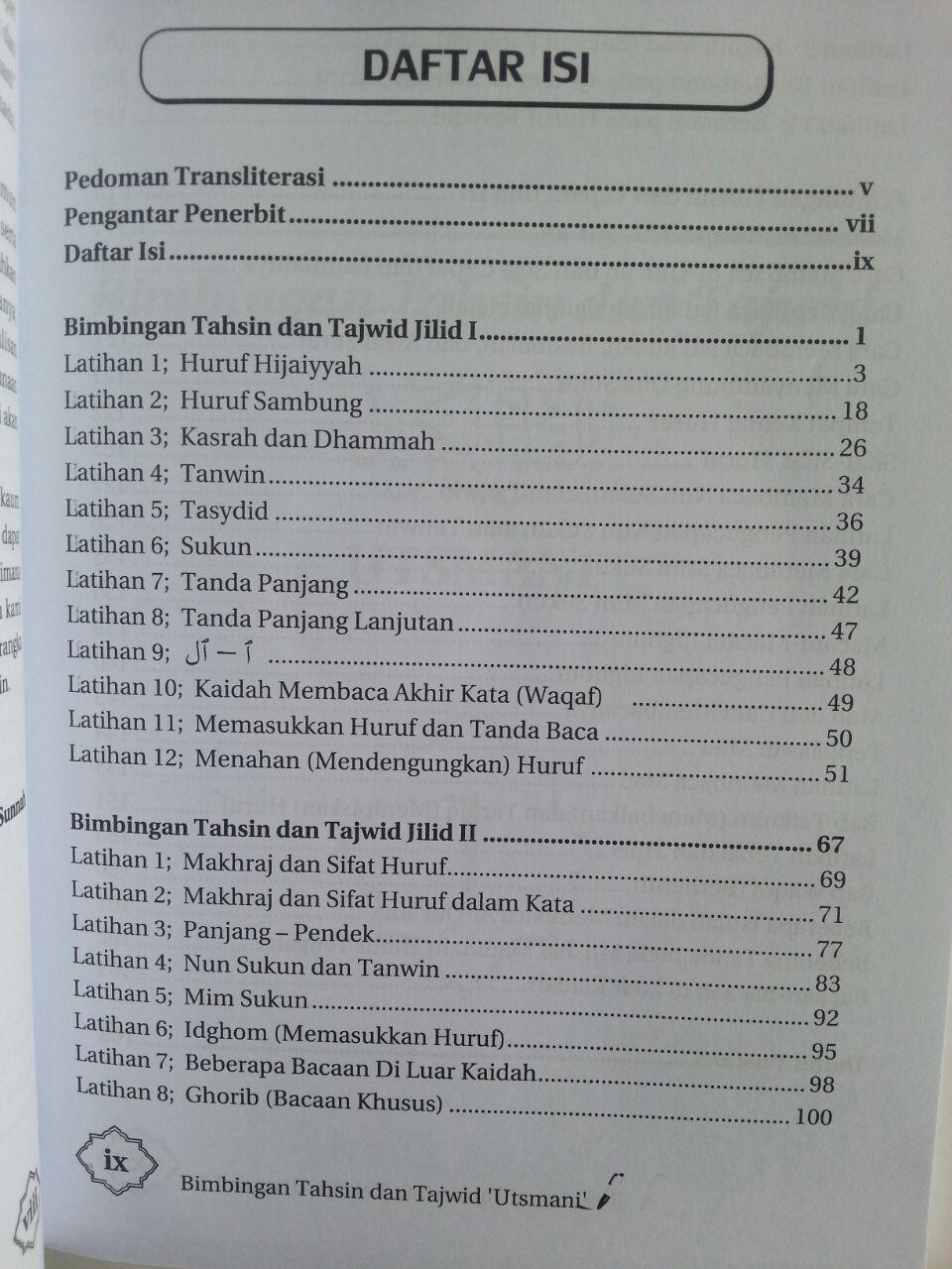 Buku Bimbingan Tahsin Dan Tajwid Utsmani isi 2