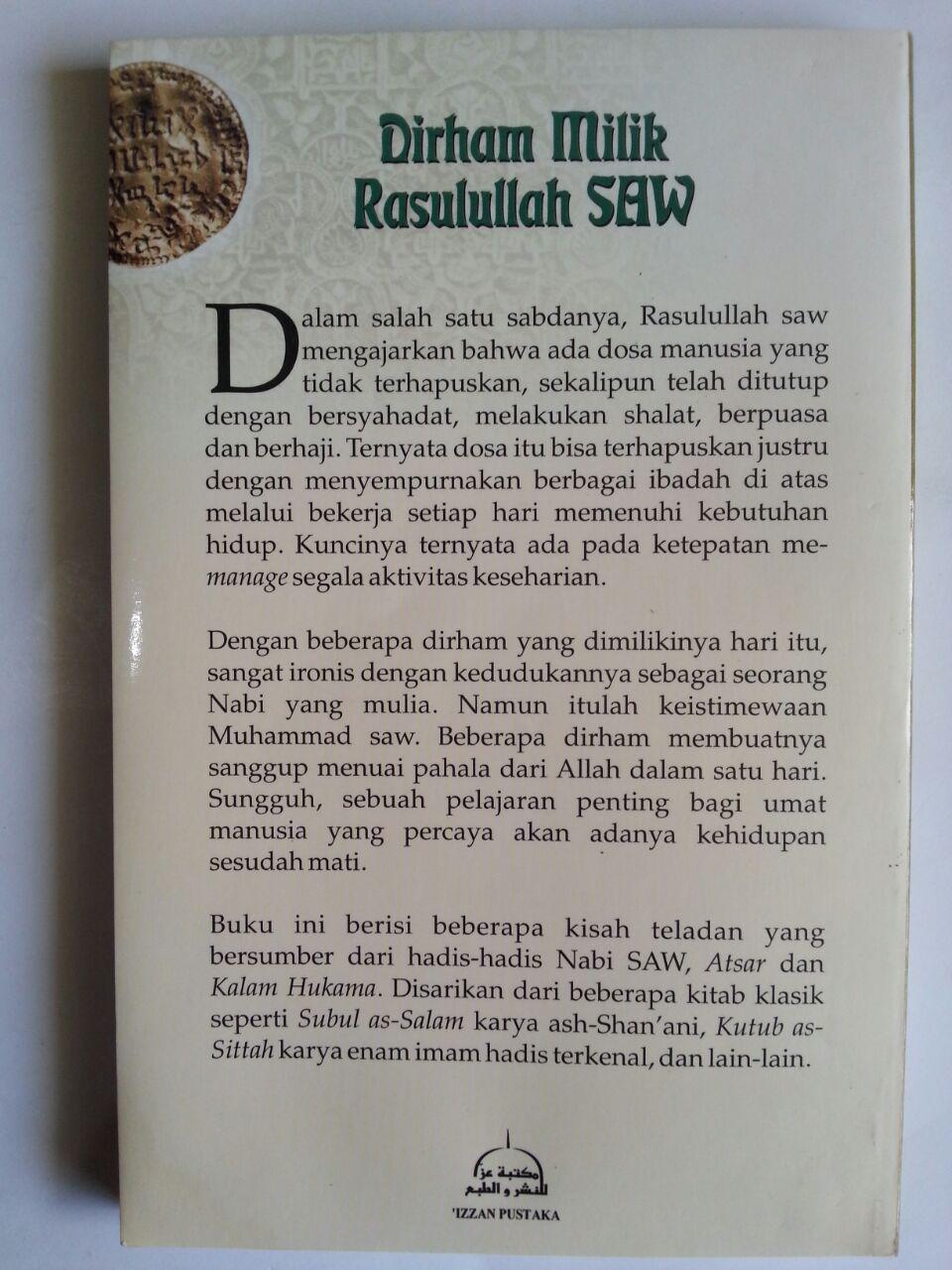 Buku Dirham Milik Rasulullah Bekerja Memenuhi Kebutuhan Hidup cover