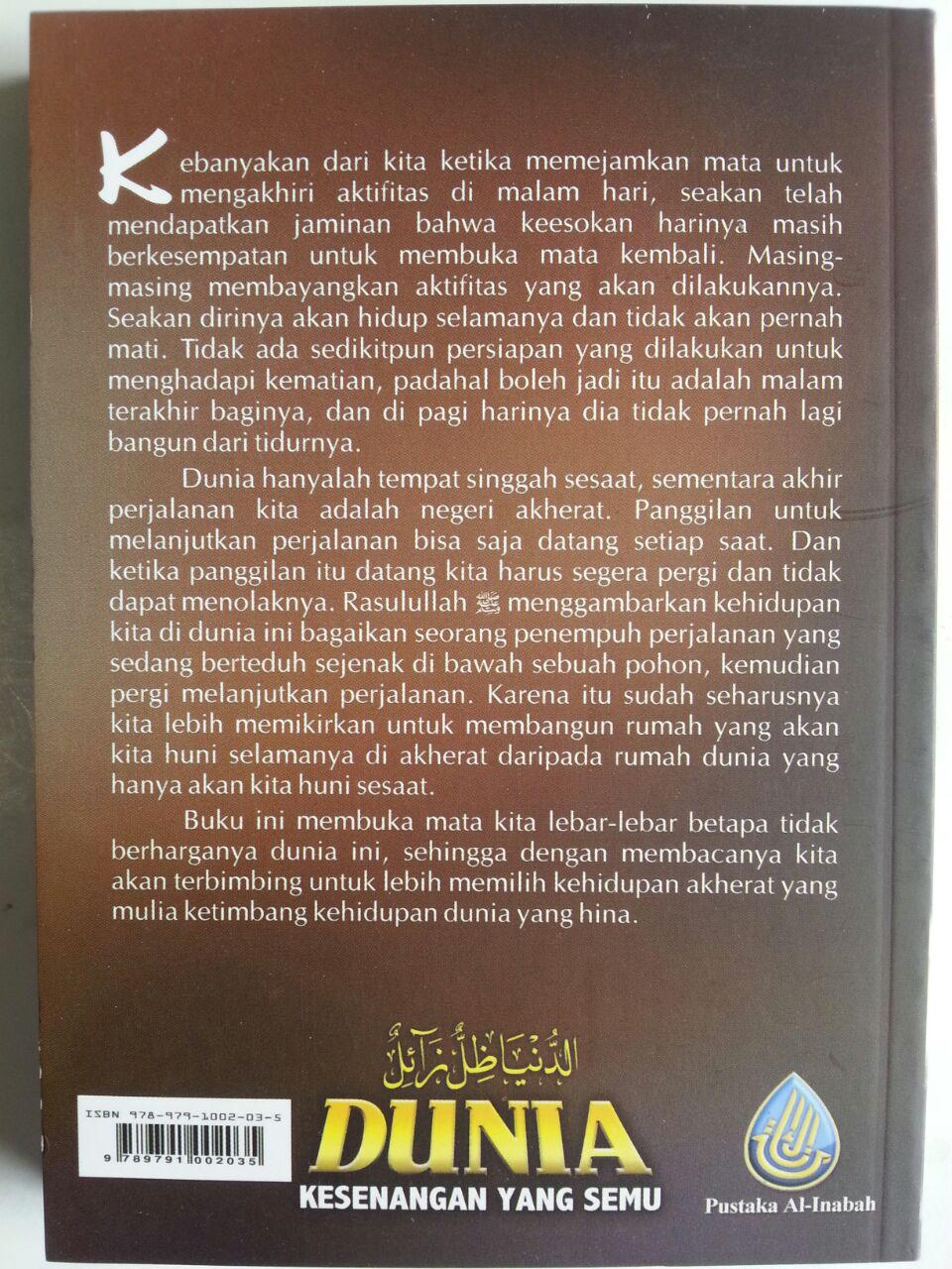 Buku Dunia Kesenangan Yang Semu cover