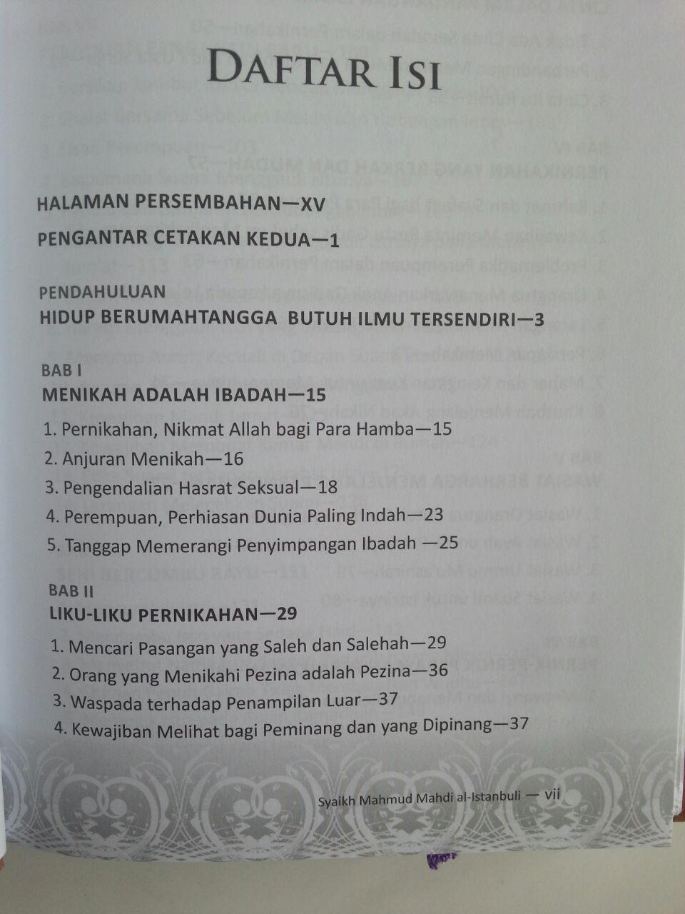 Buku Kado Perkawinan Tuntunan Mempersiapkan Pernikahan Islami isi 2