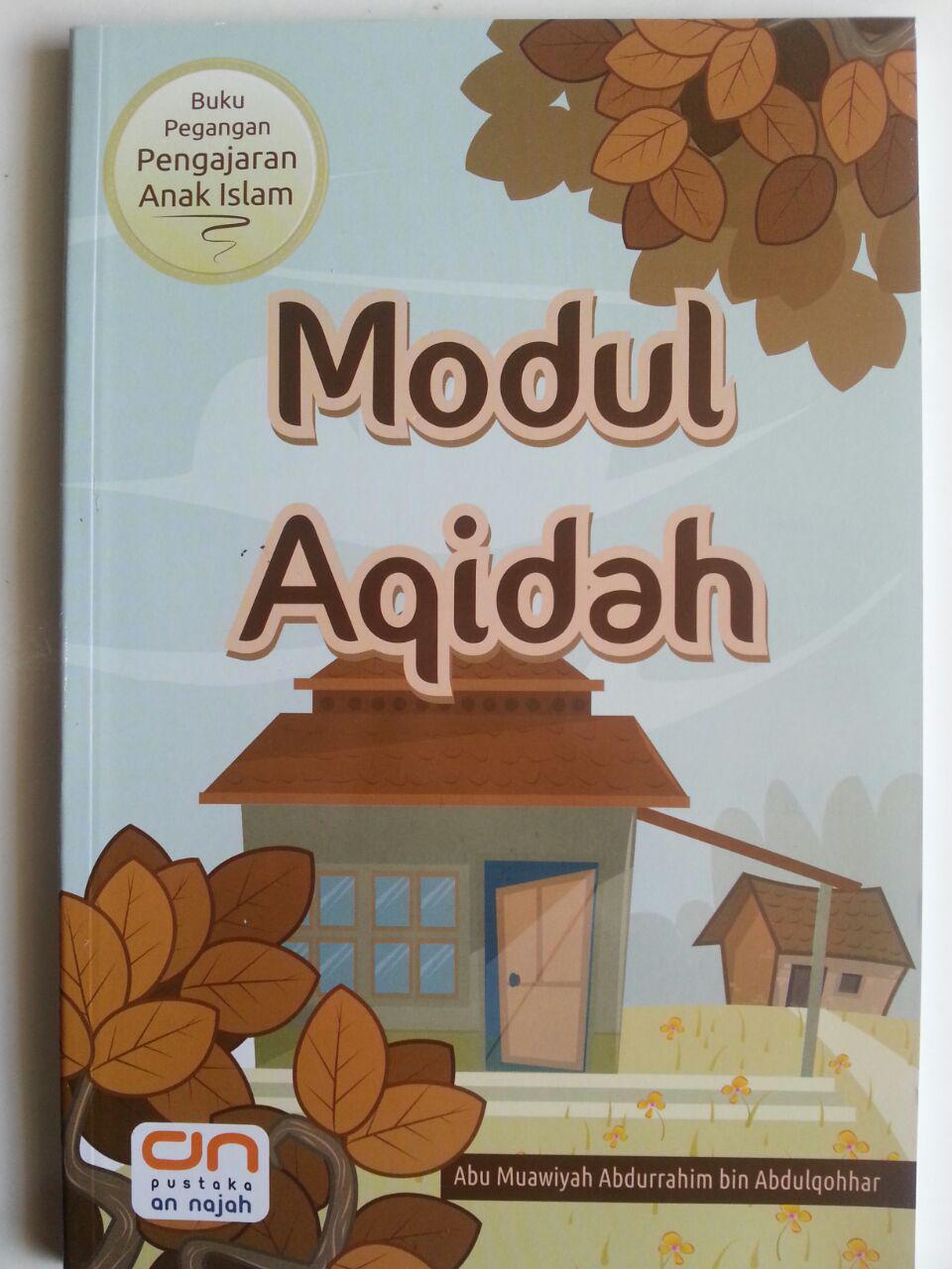 Buku Modul Aqidah Buku Pegangan Pengajaran Anak Islam cover 2