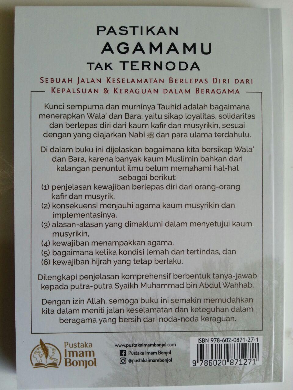 Buku Pastikan Agamamu Tak Ternoda cover