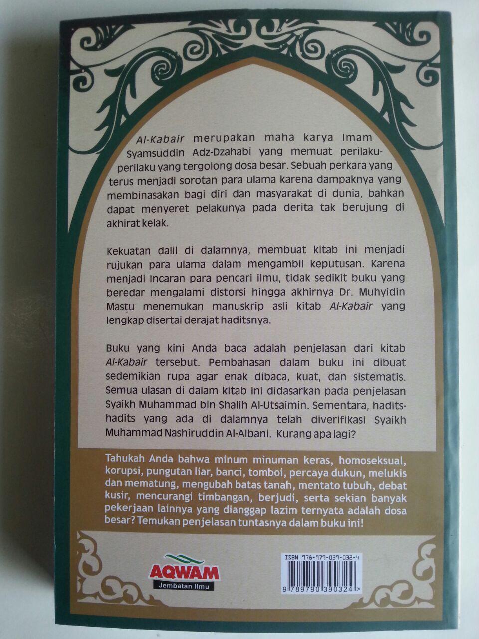 Buku Syarah Al-Kabair Kupas Tuntas Dosa Besar cover