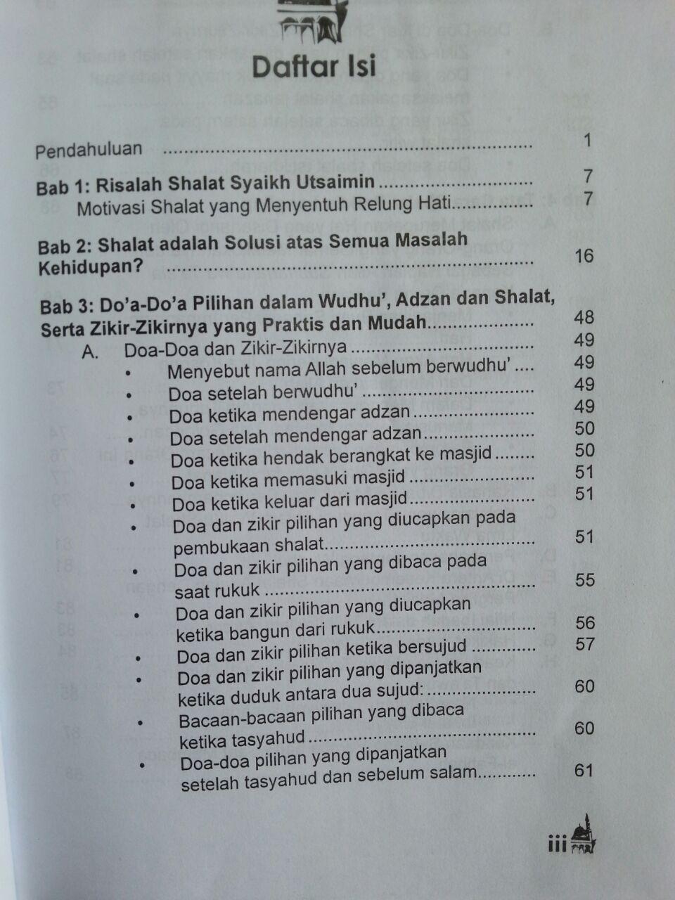 Buku Tata Cara Shalat Praktis Rahasia Sukses Dalam Shalat isi 2