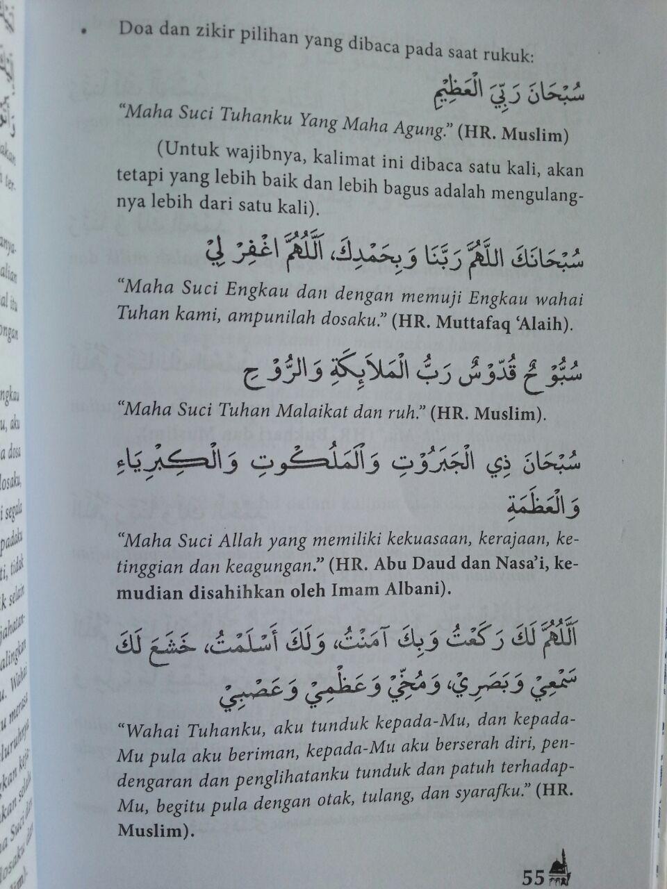 Buku Tata Cara Shalat Praktis Rahasia Sukses Dalam Shalat isi 3