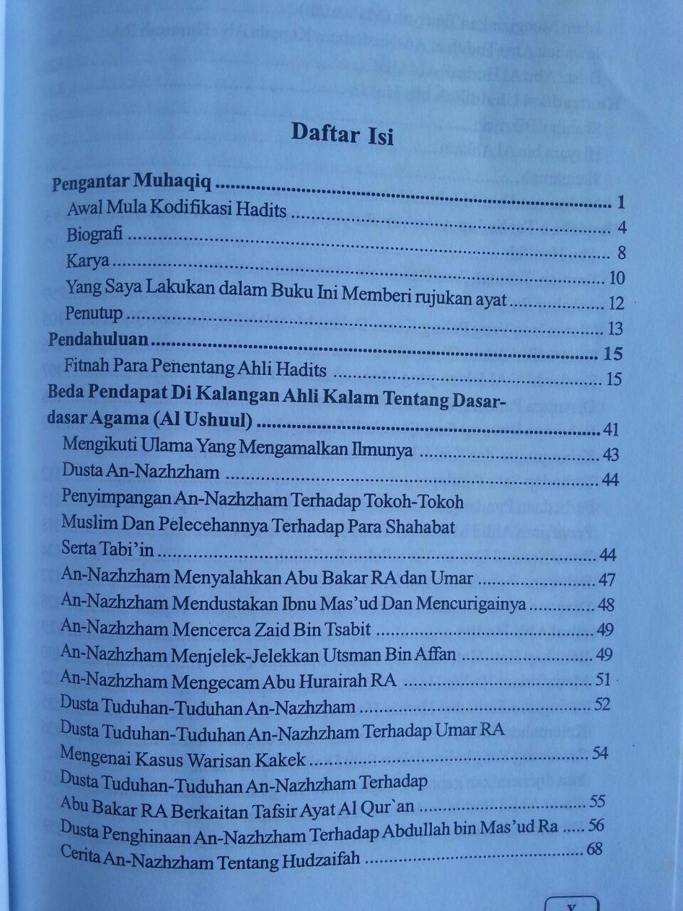 Buku Ta'wil Hadits-Hadits Yang Dinilai Kontrakdiktif isi 2