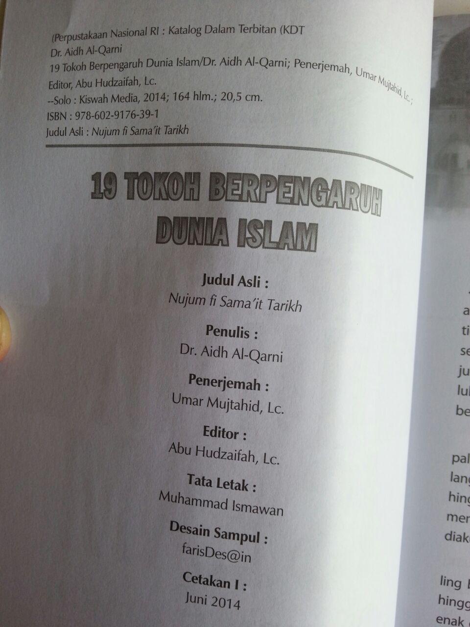 Buku 19 Tokoh Berpengaruh Dunia Islam isi 2