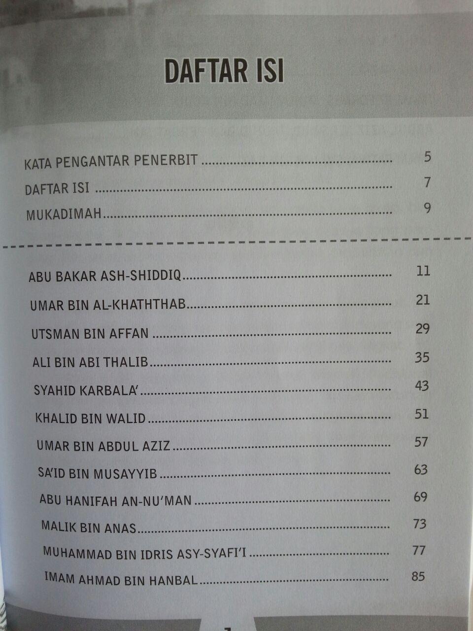 Buku 19 Tokoh Berpengaruh Dunia Islam isi