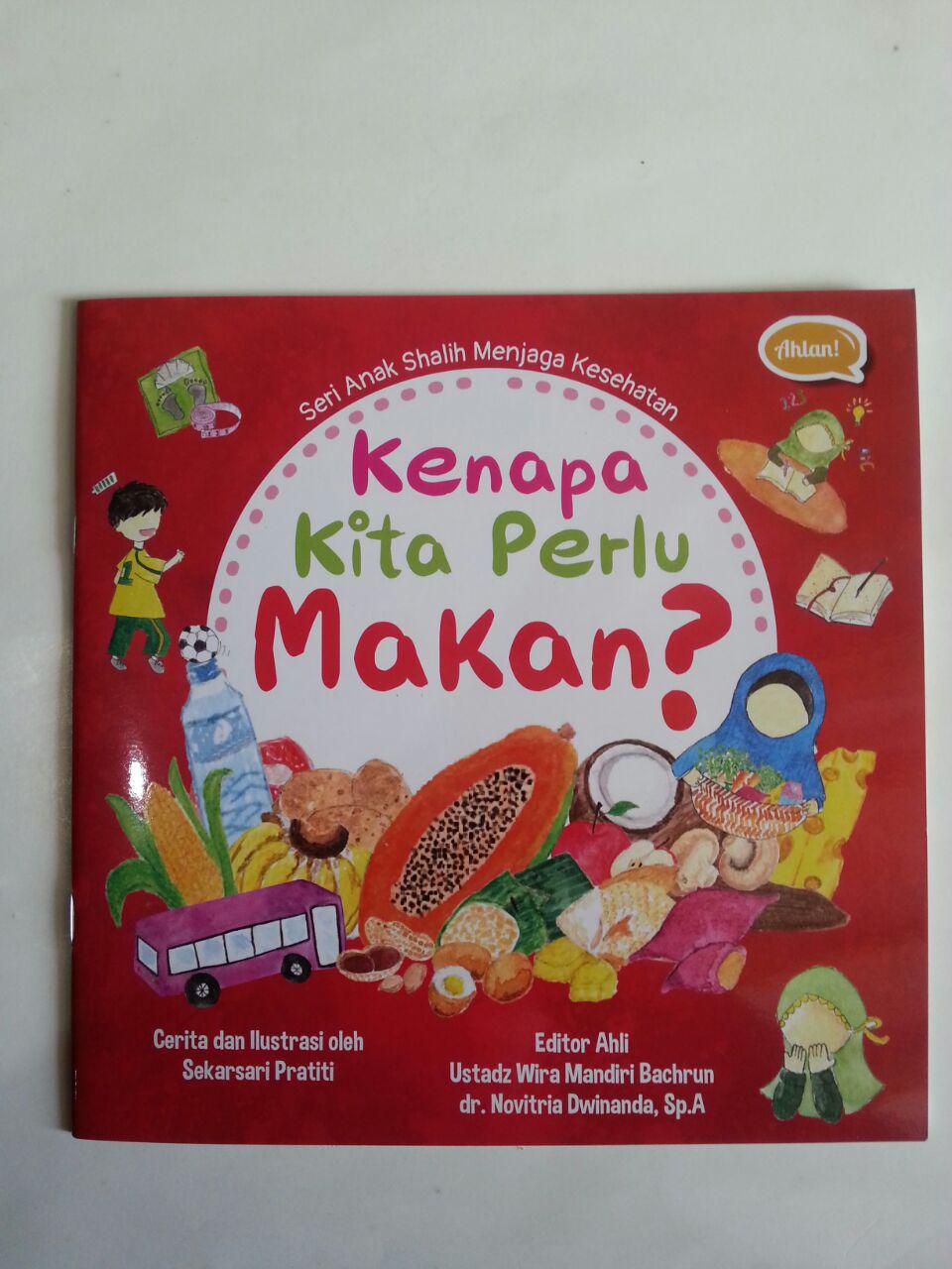 Buku Anak Shalih Menjaga Kesehatan Kenapa Kita Perlu Makan cover 2