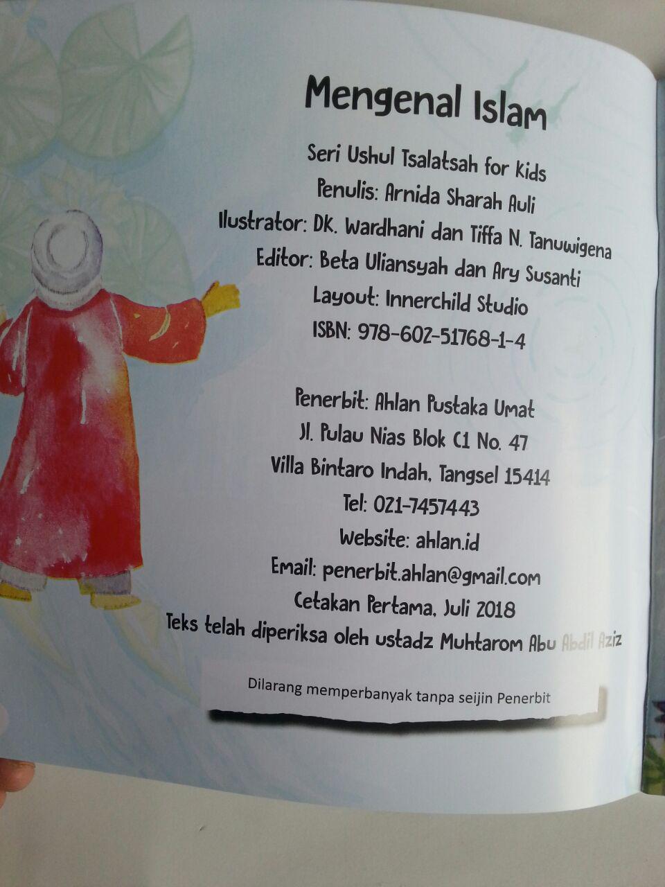 Buku Anak Ushul Tsalatsah For Kids Mengenal Islam isi 2