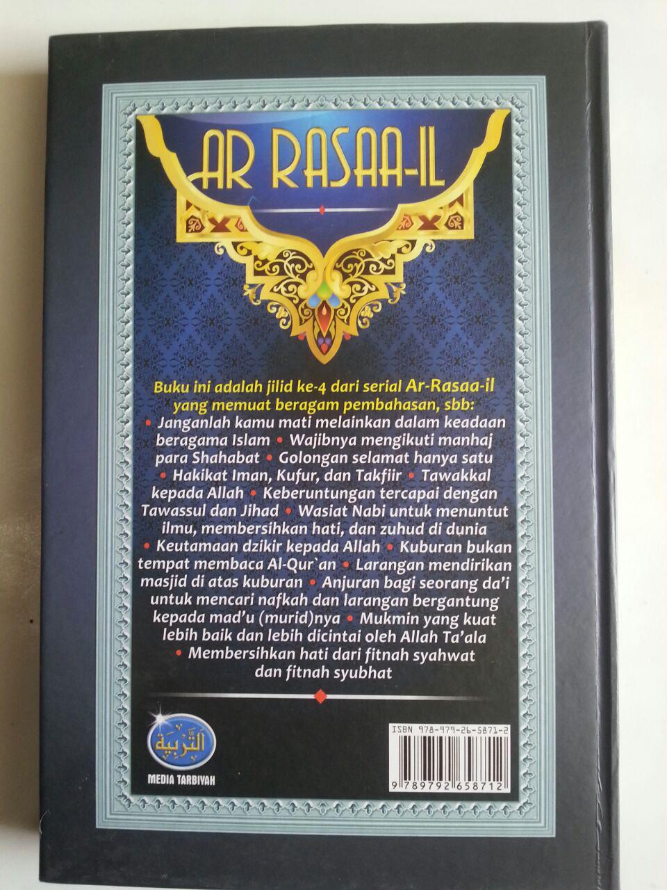 Buku Ar Rasaa-il Kumpulan Risalah Aqidah Fiqih Dan Hukum cover 2