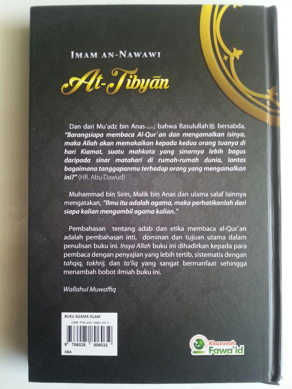Buku At-Tibyan Adab Berinteraksi Dengan Al-Qur'an cover