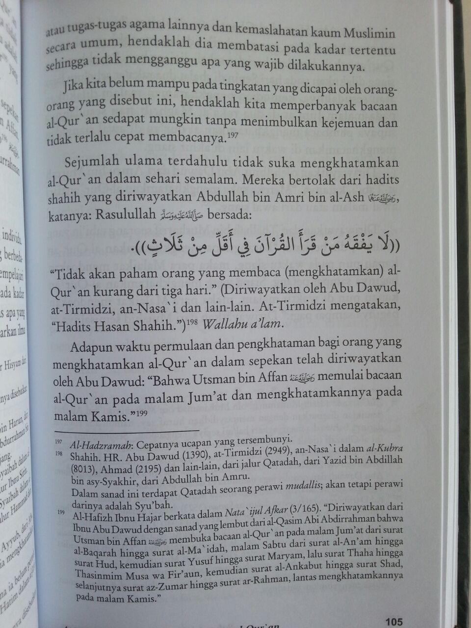 Buku At-Tibyan Adab Berinteraksi Dengan Al-Qur'an isi 3