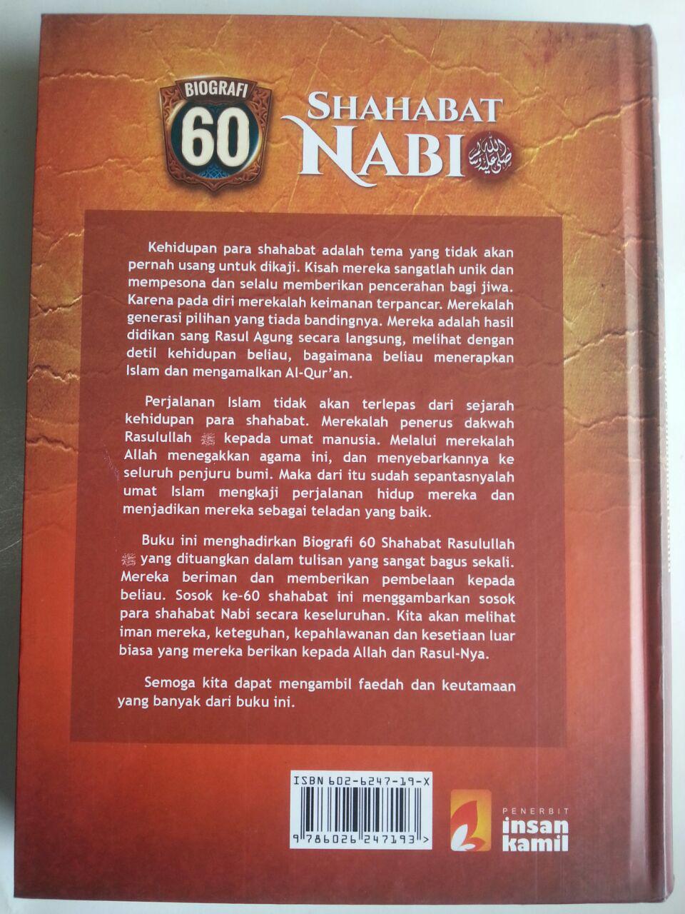 Buku Biografi 60 Shahabat Nabi cover