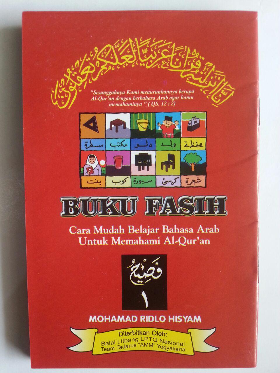 Buku Fasih Cara Mudah Belajar Bahasa Arab Untuk Memahami Al-Quran Set cover