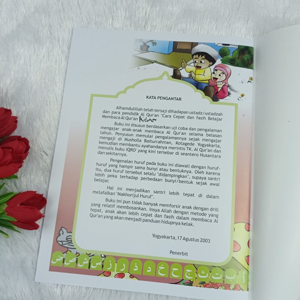 Buku Kibar Cara Cepat Dan Fasih Belajar Membaca Al-Qur'an Full Colour B5 Set