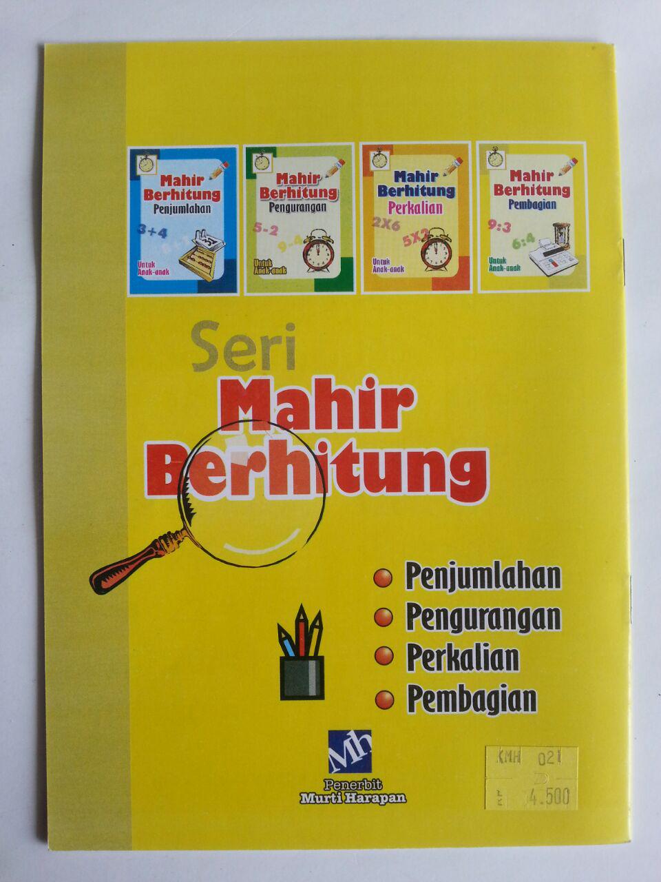 Buku Mahir Berhitung Pembagian Untuk Anak-Anak cover