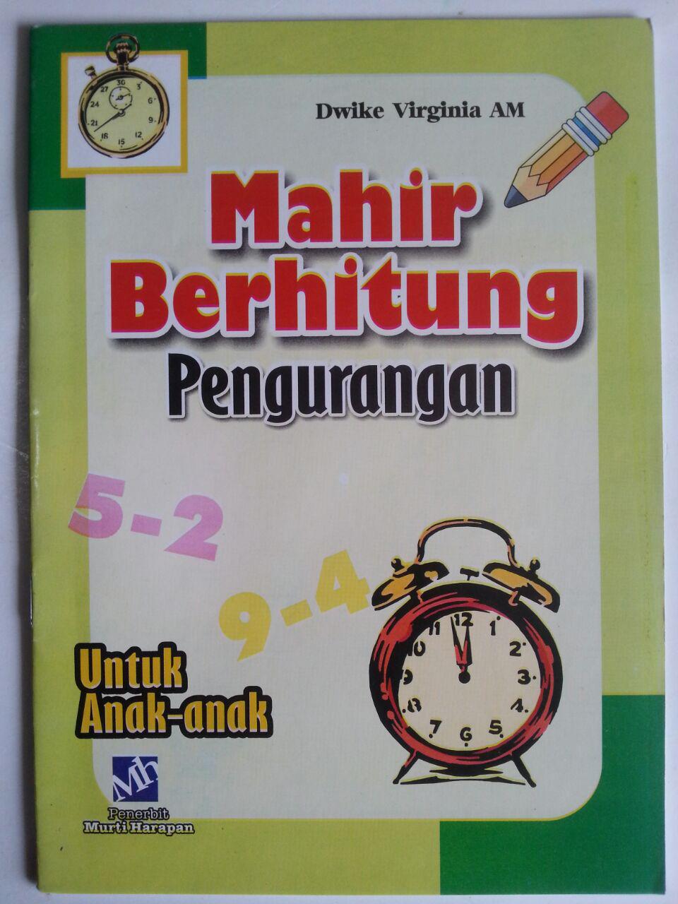 Buku Mahir Berhitung Pengurangan Untuk Anak-Anak cover 2