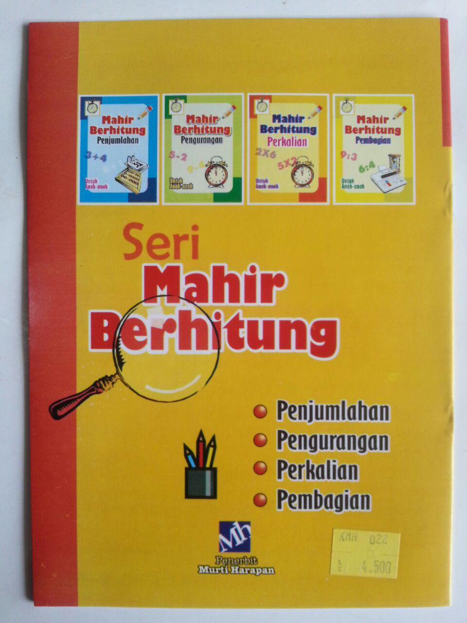 Buku Mahir Berhitung Perkalian Untuk Anak-Anak cover 2