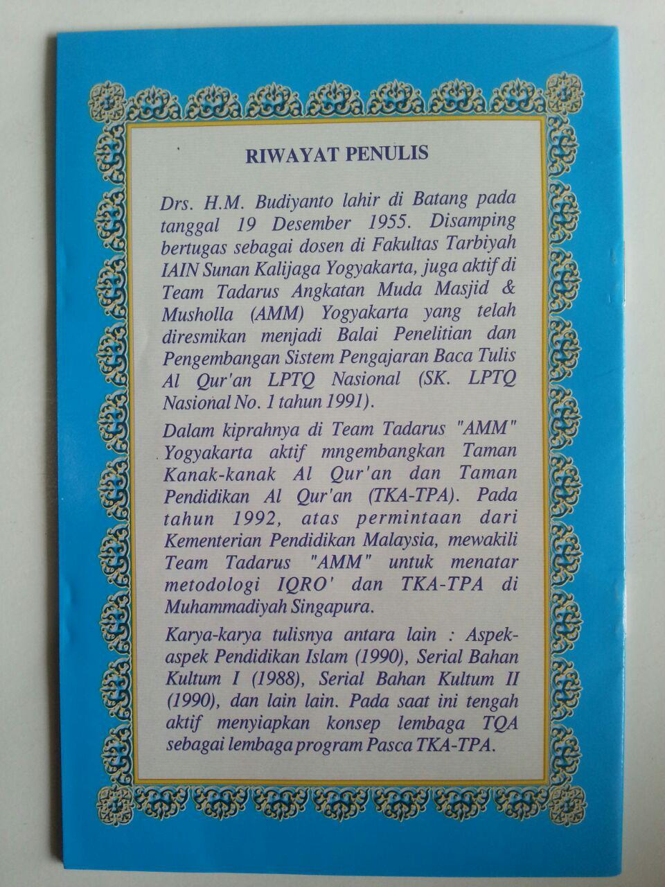 Buku Prinsip-Prinsip Metodologi Buku Iqro Cara Cepat Belajar Membaca Al-Quran isi 3