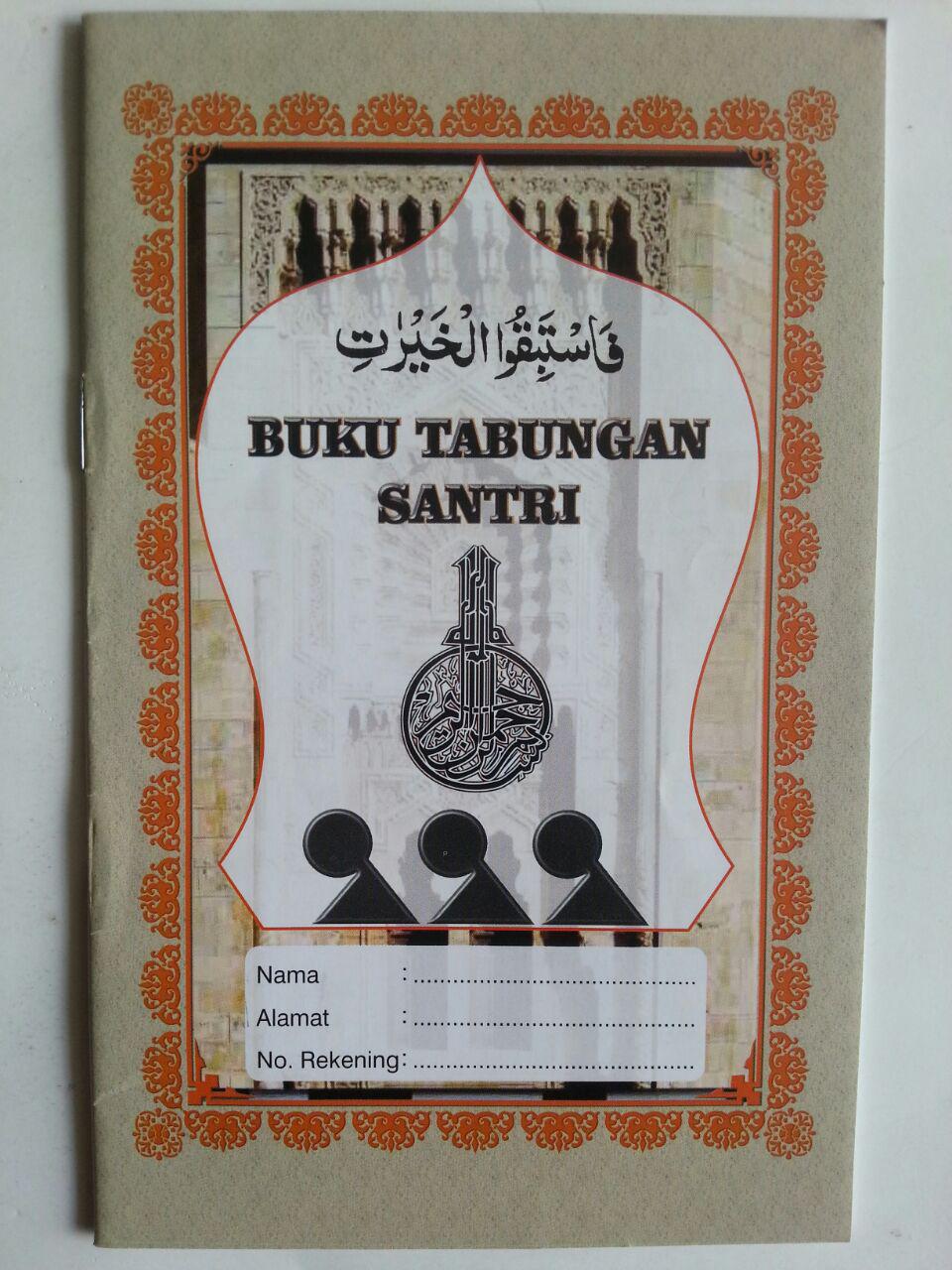 Buku Tabungan Santri cover 2