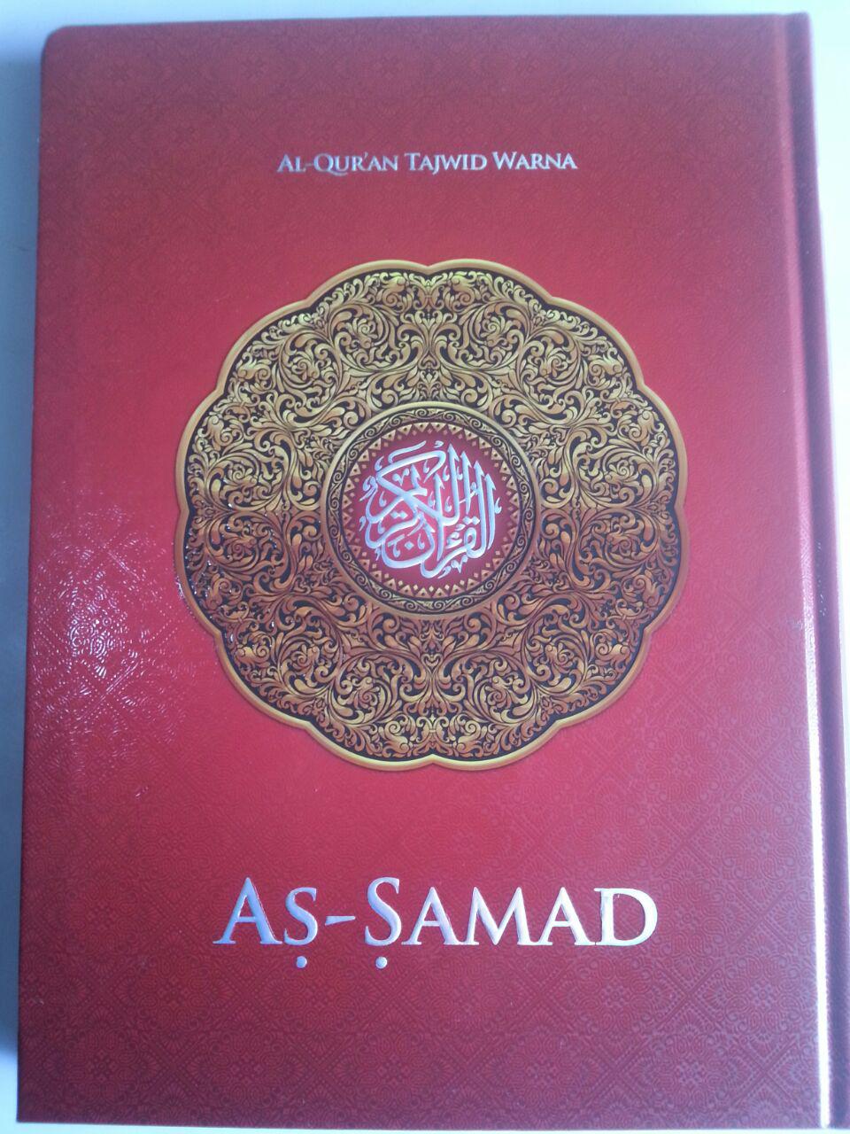 Al-Qur'an Tajwid Warna Tanpa Terjemah As-Samad A4 cover