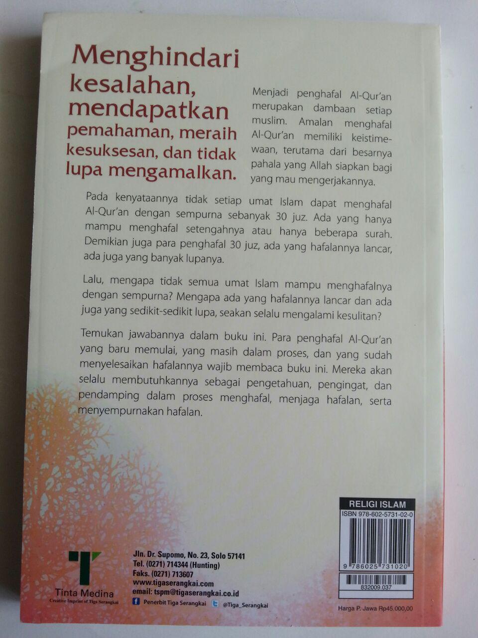 Buku 50 Kesalahan Dalam Menghafal Al-Qur'an Yang Perlu Anda Ketahui cover