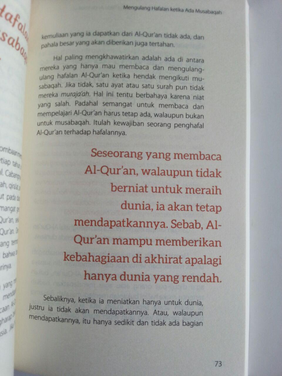Buku 50 Kesalahan Dalam Menghafal Al-Qur'an Yang Perlu Anda Ketahui isi 3
