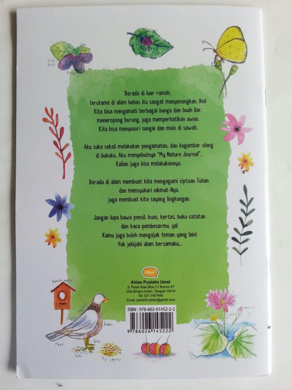 Buku Anak My Nature Journal Pengamatan Dan Gambar Ulang Di Bukuku cover