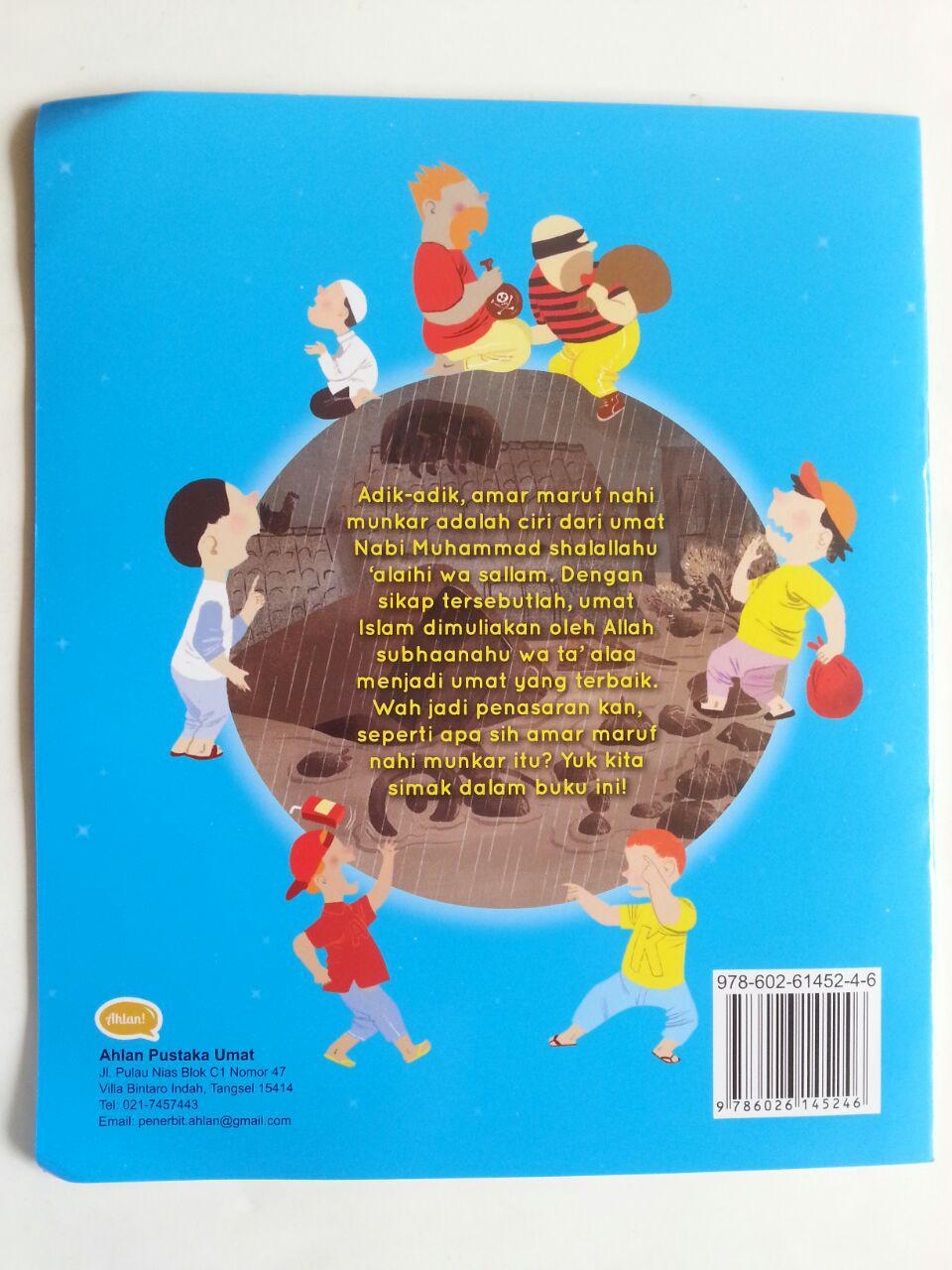 Buku Anak Seri Riyadhus Shalihin For Kids Amar Maruf Nahi Munkar cover