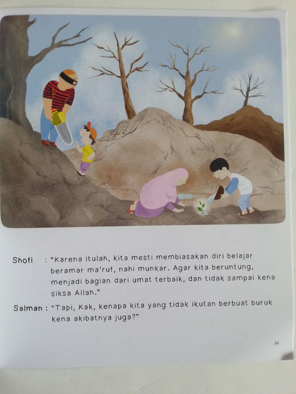 Buku Anak Seri Riyadhus Shalihin For Kids Amar Maruf Nahi Munkar isi 2