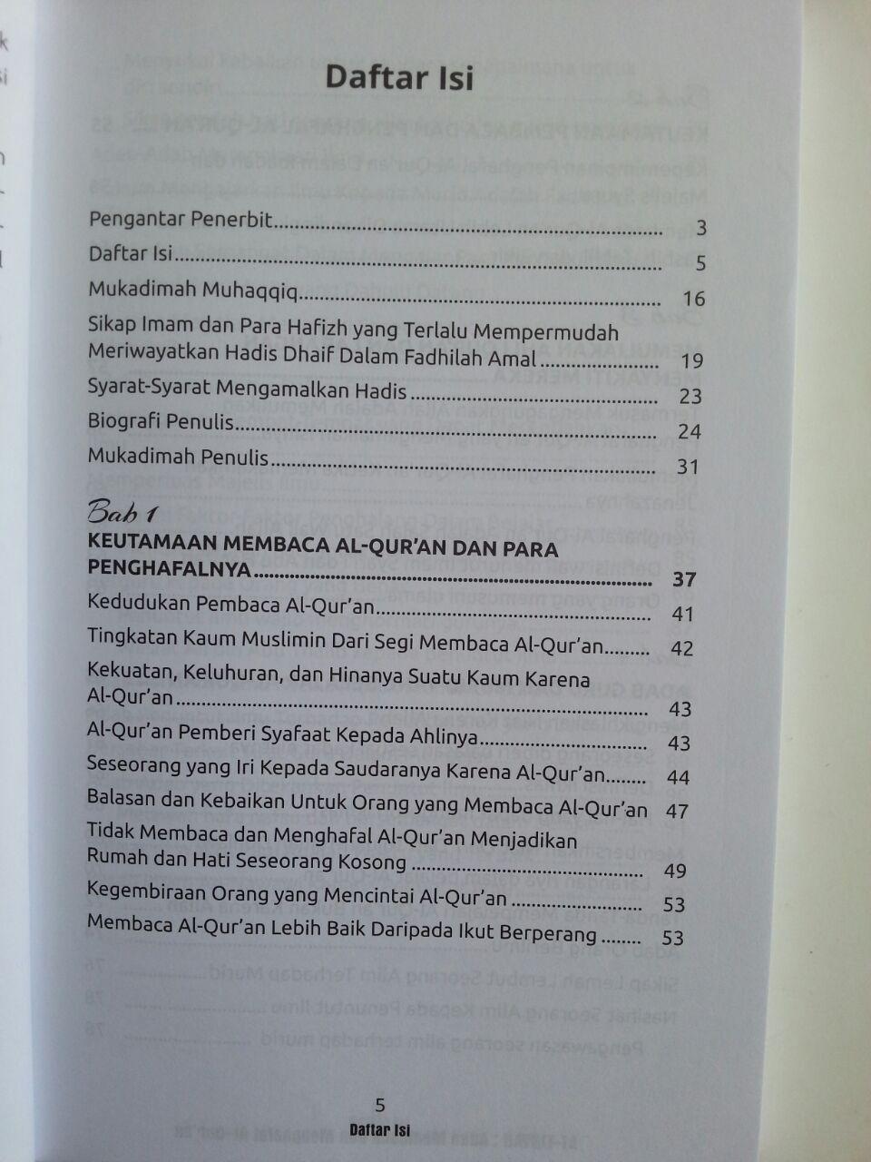 Buku At-Tibyan Adab Membaca Dan Menghafal Al-Qur'an isi