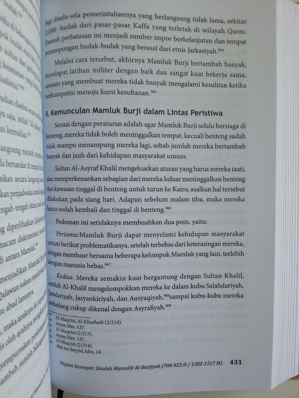 Buku Bangkit Dan Runtuhnya Dinasti Mamluk Di Mesir Dan Syam isi 3