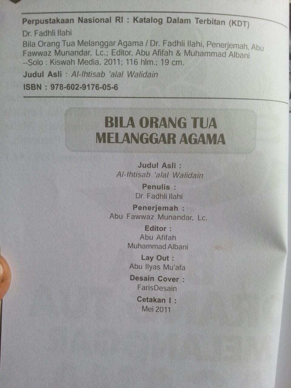 Buku Bila Orang Tua Melanggar Agama Rambu Mendakwahi Orang Tua isi 2