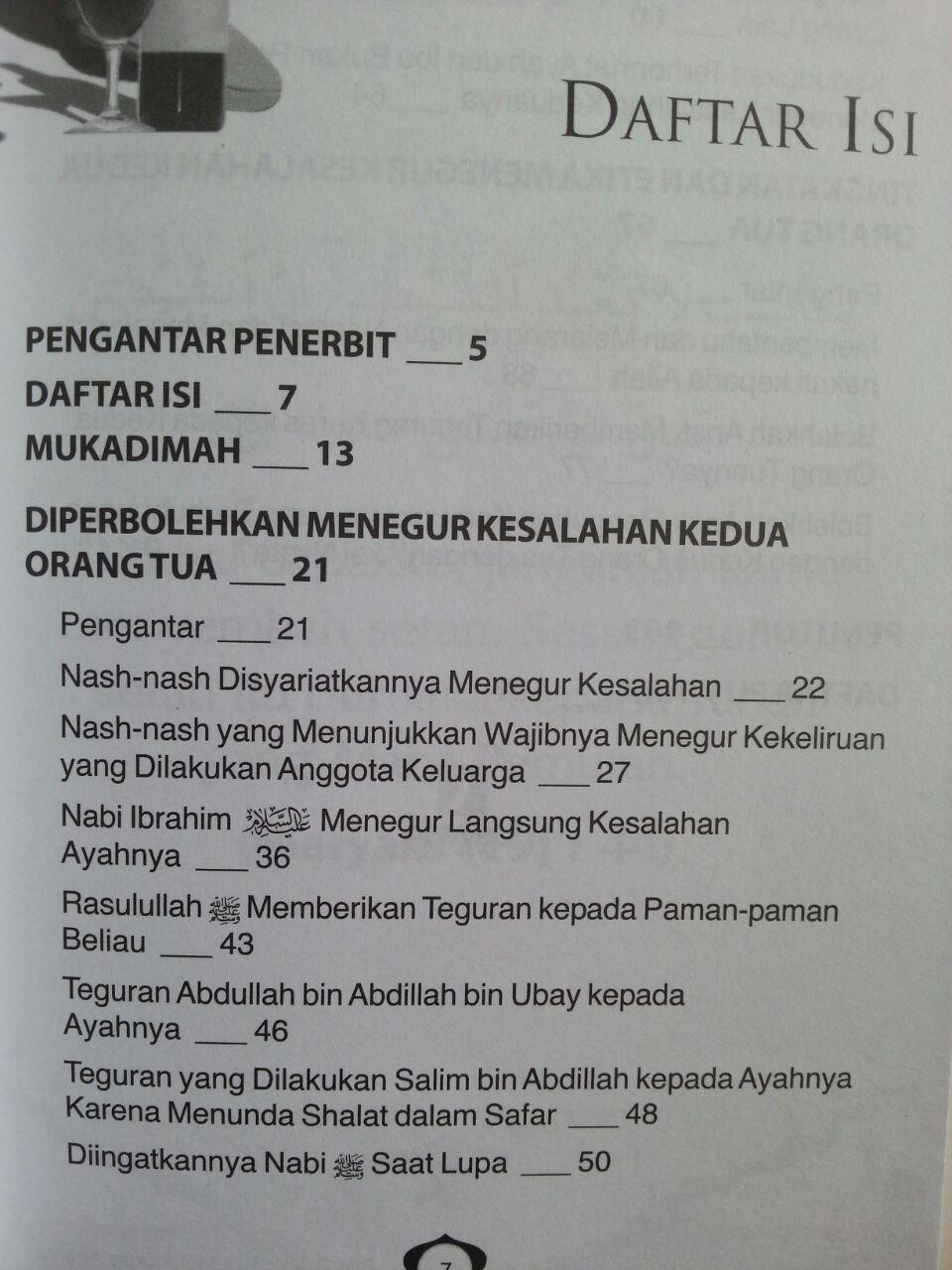 Buku Bila Orang Tua Melanggar Agama Rambu Mendakwahi Orang Tua isi