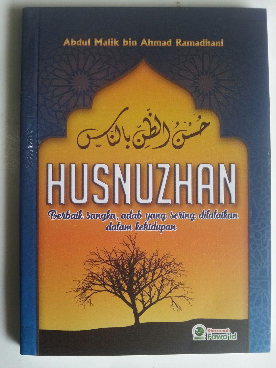 Buku Husnuzhan Berbaik Sangka Adab Yang Sering Dilalaikan cover 2